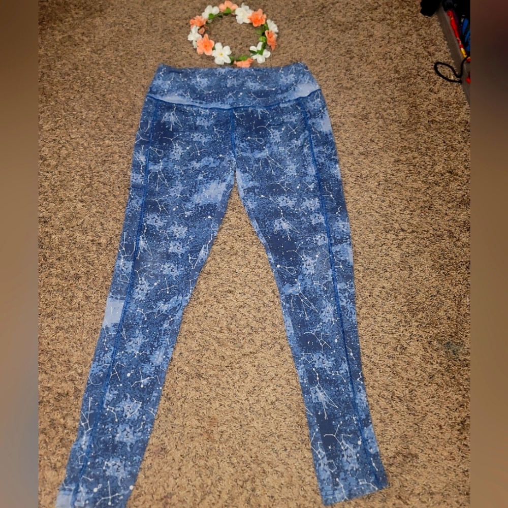 Crane Legging good condition color blue